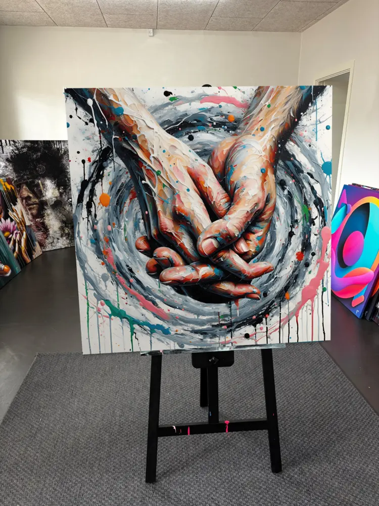 Never let go - Udstilling