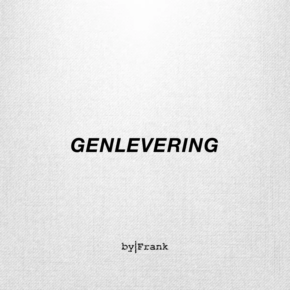 Genlevering og administrations gebyr.
